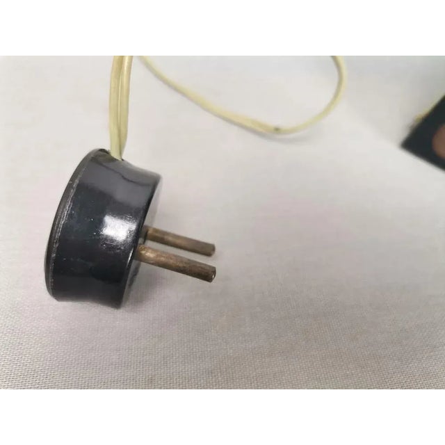 Mid-Century Blue Plastic Table Fan, Soviet Union, 1969 For Sale - Image 11 of 13