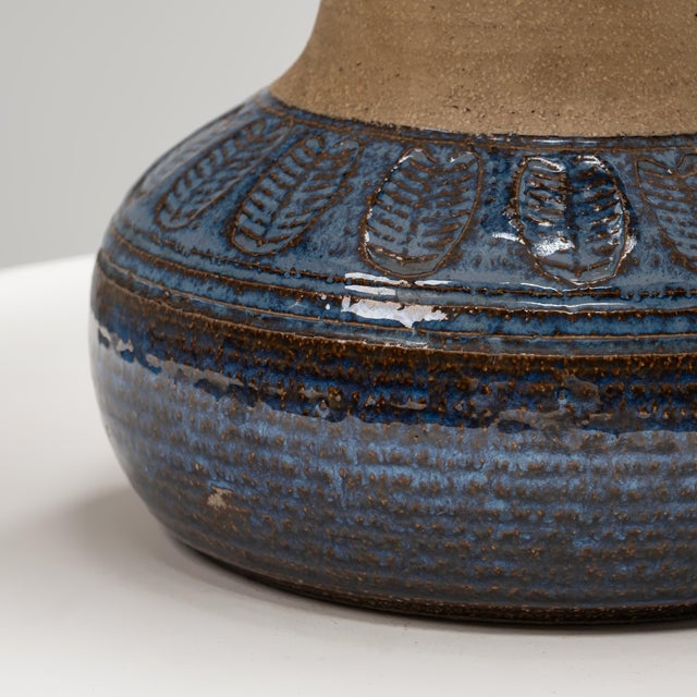 Ceramic Model 3041 Table Lamp from Søholm Stentøj, Denmark, 1960s For Sale - Image 9 of 12