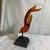 Mid-Century Modern Vintage Amber Lucite Buddha Hand Sculpture For Sale - Image 3 of 4