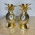 Late 20th Century Late 20th Century Polished Brass Pineapple Bookends- a Pair For Sale - Image 5 of 6
