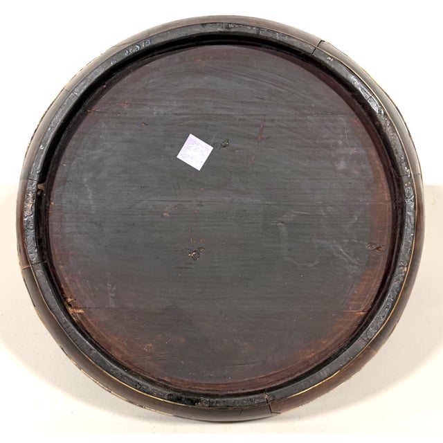 Antique Chinese Wood Basket For Sale - Image 11 of 15