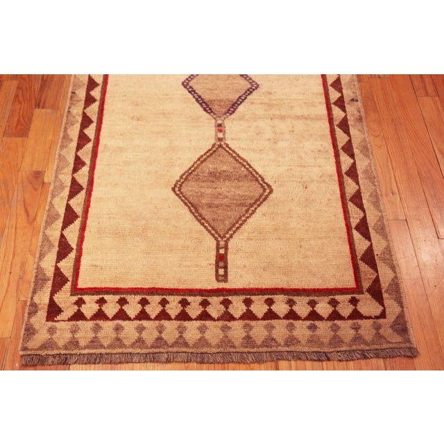 Nazmiyal Collection Vintage Persian Gabbeh Rug For Sale In New York - Image 6 of 9