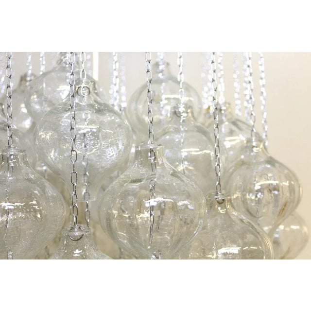 Tulipan Chandelier by J.T. Kalmar, 1960s For Sale - Image 3 of 13