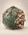 Nautical Vintage Glass Fishing Float With Rope Netting & Barnacles For Sale - Image 3 of 4