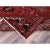 1960 8'9"x10'10" Upsdell Red Soft Wool Semi Antique Nomad Art Worn Down Oriental Rug For Sale - Image 10 of 12