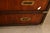 Lane Campaign Style Walnut Chest Of Drawers For Sale - Image 13 of 18
