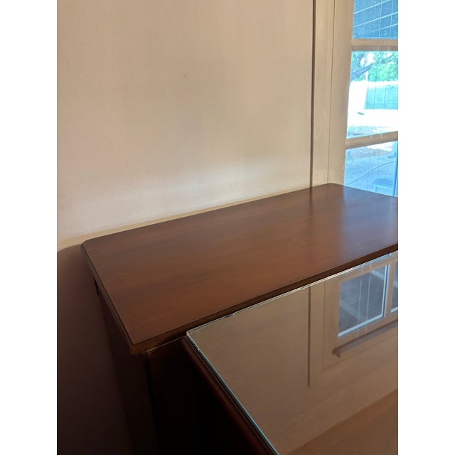 Vintage Cherry Wood 6 Drawer Chest For Sale - Image 10 of 11