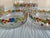 Vintage Italian Glass Fruit and Dessert Bowls from Cerve, Macedonia, 1998, Set of 7 For Sale - Image 4 of 5