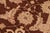 Classic Ziegler Brown Beige Hand-Knotted Wool Rug - 8'2'' X 9'8'' For Sale In New York - Image 6 of 8