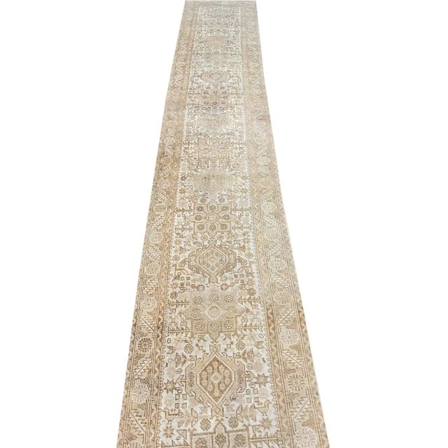 1970s Vintage Old Persian Karajeh Runner Rug 2x13 For Sale - Image 10 of 10