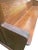 Mid 20th Century Carved Solid Oak Church Pew Bench With Cross Details – 75" For Sale - Image 15 of 17