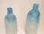 Turquoise Murano Glass Bottles from Cenedese, 1970s, Set of 2 For Sale - Image 8 of 8