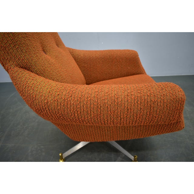 Mid-Century Swivel Chair, Italy, 1969s For Sale - Image 13 of 18