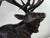 Handsome Vintage Cast-Iron Stag Sculpture For Sale - Image 11 of 12
