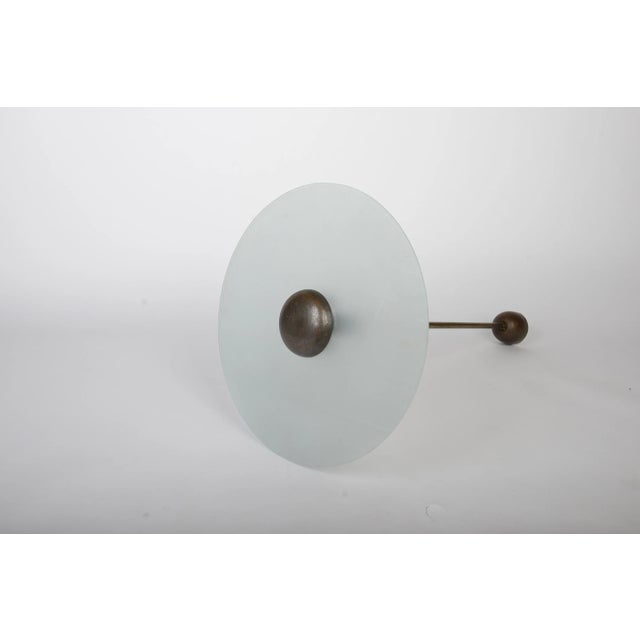 Bauhaus Functionalist Ceiling Lamp attributed to Franta Anyz, 1930s For Sale - Image 4 of 6