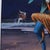 1990s 1990s Gil Bruvel "Sunset Tango" Hand Signed and Numbered Limited Edition 50/500 Unframed Matted Lithograph Excellent Condition For Sale - Image 5 of 8