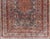 Traditional Antique Kerman Rug With Soft Blue Field, Rose Red Medallion and Floral Design 5'10 X 8'6 For Sale - Image 3 of 15