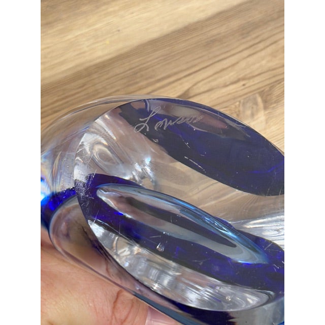 Murano Teardrop Paperweight For Sale - Image 4 of 13