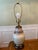 Frederick Cooper 1950s Vintage Ginger Jar Lamp With Floral Bird Scene For Sale - Image 4 of 10