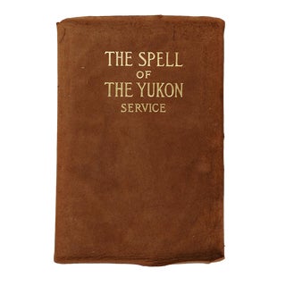 Antique 1907 Spell of the Yukon by Robert Service Poetry Book For Sale