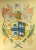 All hand painted watercolor depicting an American Coat of Arms of two families: Holmes and Barnes Creations like this,...