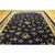 Textile 1920s Blue Navy Floral Classic Antique Chinese Peking Carpet Knotted Wool Rug For Sale - Image 7 of 10