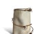 This handcrafted vase features a sleek silhouette with a sculptural vine or branch wrapping gracefully around its body....