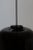 Large Black Headhat Bowl Pendant Lamp by Santa & Cole For Sale - Image 6 of 11