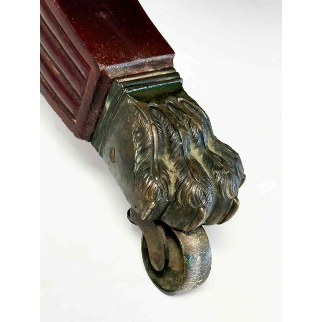 Late 19th Century Fine Classical American Settee 19th C For Sale - Image 5 of 9