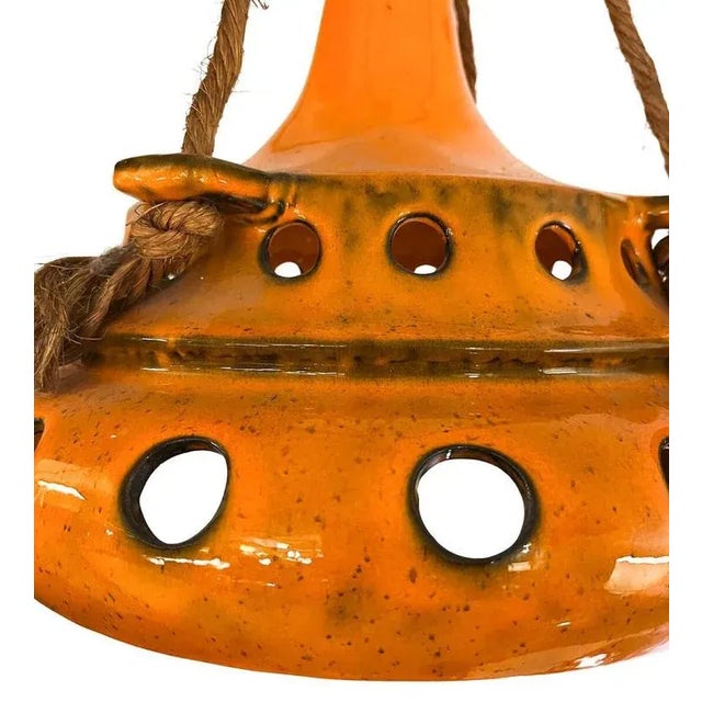 Ceramic Mid-Century Modern Ceramic Suspension, 1970s For Sale - Image 7 of 9