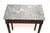 Brown Antique Regency Period Marble Top Side Table, 1815 For Sale - Image 8 of 11