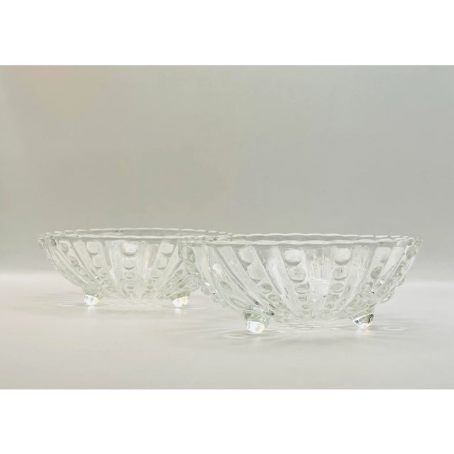 1950s 1950s Anchor Hocking “Inspiration” Small Bowls - A Pair For Sale - Image 5 of 10