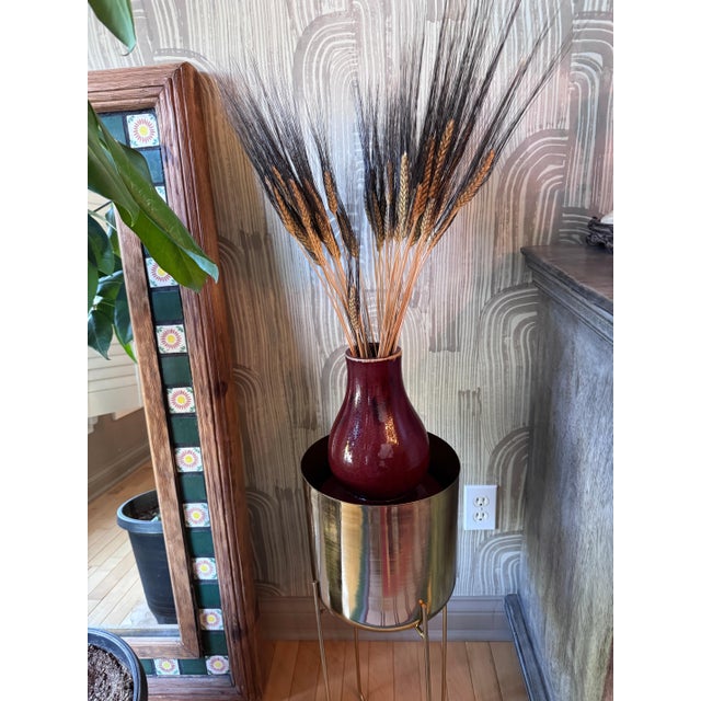 Oxblood Red Chinese Oxblood Glazed Porcelain Double Gourd Floor Vase For Sale - Image 8 of 8