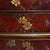 Floral Painted Chinese Chippendale Mahogany Six Drawer Highboy Chest c1920. 76 7/8" x 37 1/2" x 20". A striking antique...