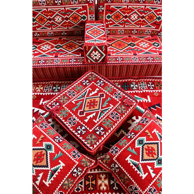 Arabic Floor Seating Set For Sale In Charlotte - Image 6 of 6