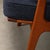 Scandinavian Modern Lounge Chairs in Teak and Dark Blue Bouclé Fabric, 1960s, Set of 2 For Sale - Image 13 of 18