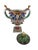 Traditional German Majolica Multicolored Urn Circa 1800 For Sale - Image 3 of 8