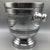 Vintage Tall sturdy aluminum champagne/wine cooler with knurled rings and knob handles.