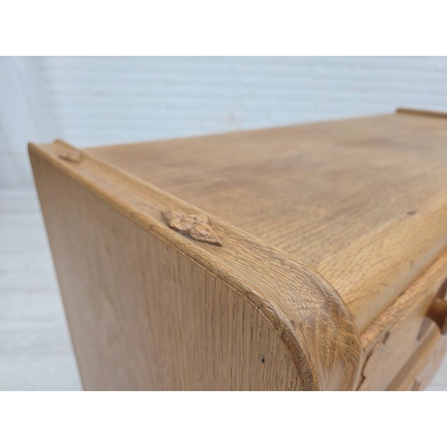 1970s Danish Chest of Drawers in Oak, 1970s For Sale - Image 5 of 18