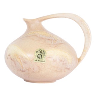 West German Ceramic Pitcher by Kurt Tschorner for Ruscha Keramik For Sale