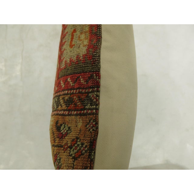Contemporary Bolster Turkish Angora Oushak Pillow For Sale - Image 3 of 5