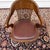 English Desk Chair in Teak and Leather For Sale - Image 6 of 8
