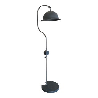 Cisco Brothers Industrial Style Black Metal Floor Lamp For Sale