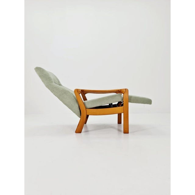 German Lounge Chair With Foot Rest, 1950s For Sale - Image 10 of 10