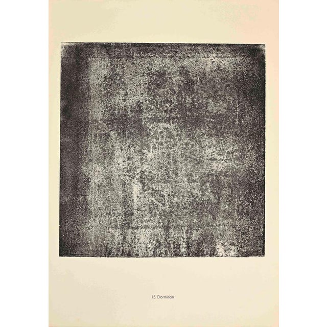 Jean Dubuffet, Dormition, Edition of 24, 1950s, Lithograph For Sale