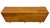 Wood Vintage Mid Century Modern Credenza Dresser With 12 Drawers, Tapered Legs and Brass-Toned Hardware For Sale - Image 7 of 9