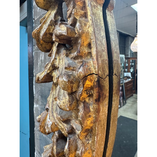 Vintage LaBarge Rococo Giltwood Mirror For Sale - Image 14 of 17