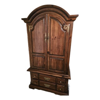 1970s Ethan Allen Armoire For Sale