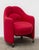 Red Chairs with Wheels, Set of 4 For Sale - Image 4 of 18