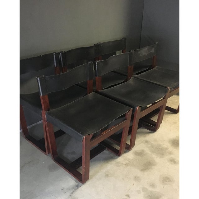 Dining Chairs by Gunther Hoffstead for Uniflex, 1963, Set of 6 For Sale - Image 6 of 16